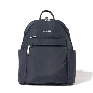Baggallini Securtex Anti-theft Vacation Travel Backpack Slash-Resistant Nylon